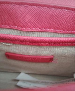 Vestido y bolso rosa Zara
