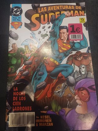 Comic Superman - La noche de los cien ladrones