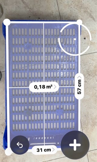 2 Cajas de plástico azules