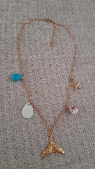 Collar Cola de Sirena y Estrella de Mar