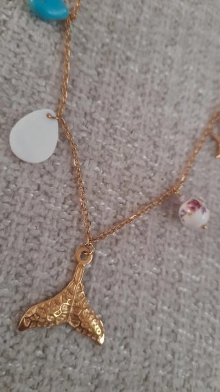 Collar Cola de Sirena y Estrella de Mar