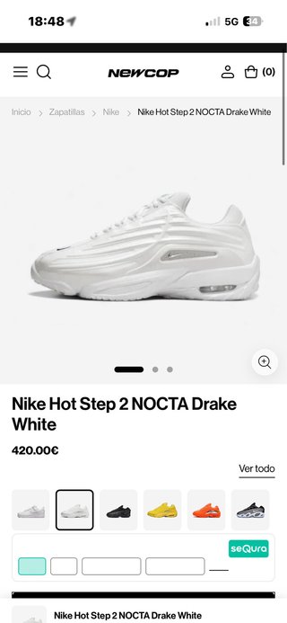 Nike Hot Step 2 NOCTA Drake White