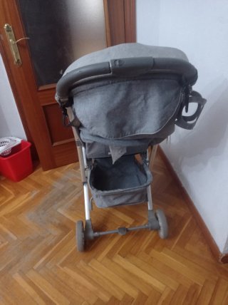 Silla de paseo Asalvo Cotton gris