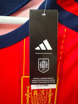 Camiseta Adidas España Roja y Azul Mundial 2026