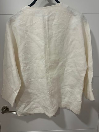 Blusa Massimo Dutti Lino Talla S