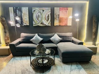 Sofá Chaise Longue Gris