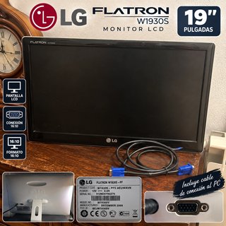 Monitor LG Flatron W1930S 19”