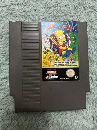 Juego NitendoNintend American Gladiators y Bart vs