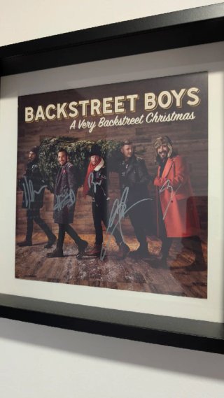 Vinilo Backstreet Boys Firmado