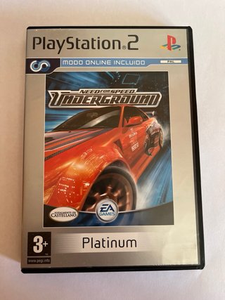 Lote 4 Juegos PS2: NFS, Burnout 3, GTA