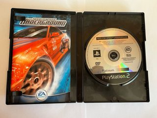 Lote 4 Juegos PS2: NFS, Burnout 3, GTA