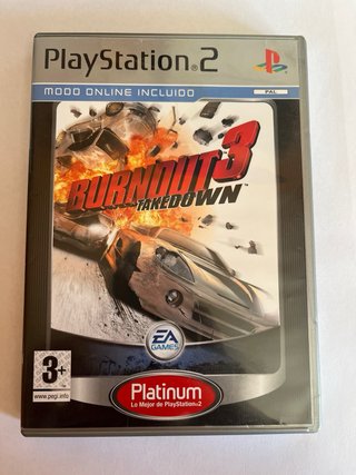 Lote 4 Juegos PS2: NFS, Burnout 3, GTA