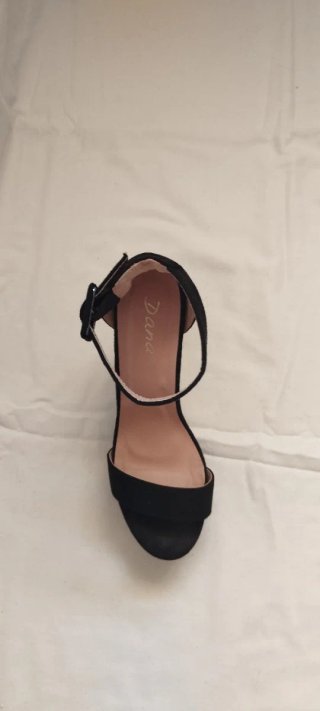 Tacones negros plataforma talla 38