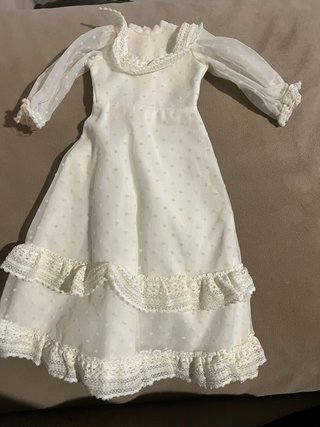 Vestido Nancy Clásico Blanco.