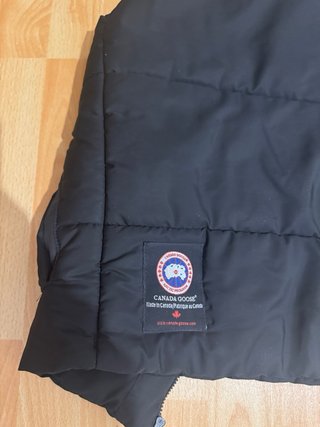 Chaleco Canada Goose Negro