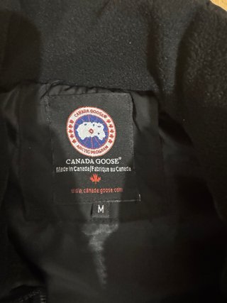 Chaleco Canada Goose Negro