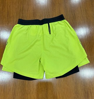 Pantaloncini tecnici 2 in 1 Workout, tg. M