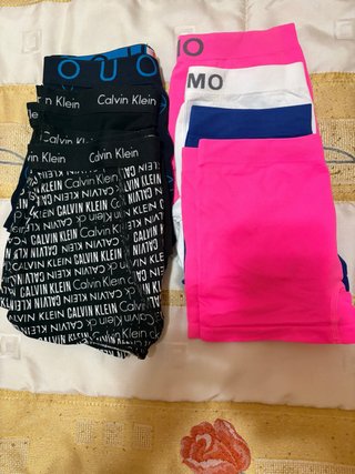 7 calzoncillos Calvin Klein niño talla 10-12