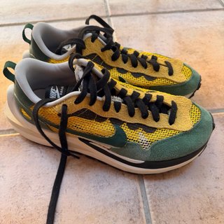 Nike Sacai VaporWaffle Tour Yellow Green CV1363-70