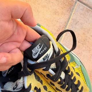 Nike Sacai VaporWaffle Tour Yellow Green CV1363-70