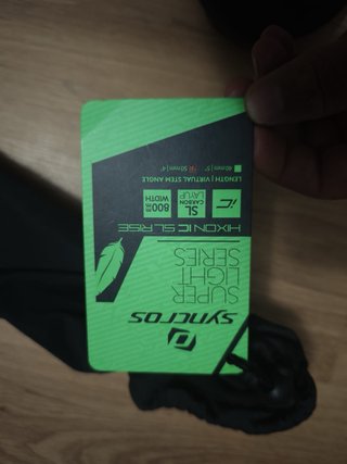 Manillar Syncros Carbono Bici