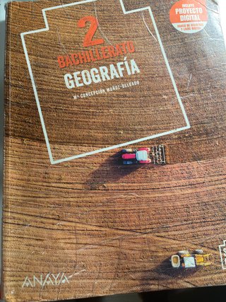 Geografía, 2 Bachillerato