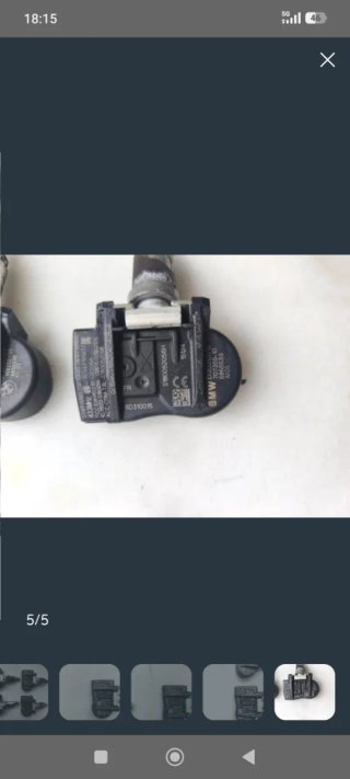 4 Sensores Presión Neumáticos BMW TPMS