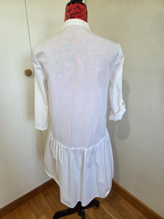 Vestido camisero Zara Woman oversize S