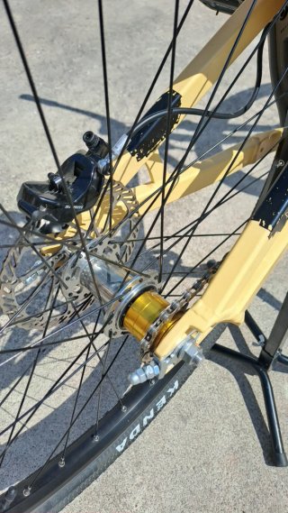 Bici Dirt Jump BEFLY Amarilla