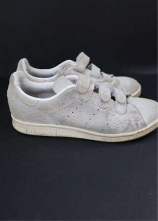 Adidas Stan Smith Velcro Gris