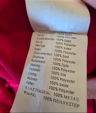 Falda midi plisada 100% seda Massimo Dutti