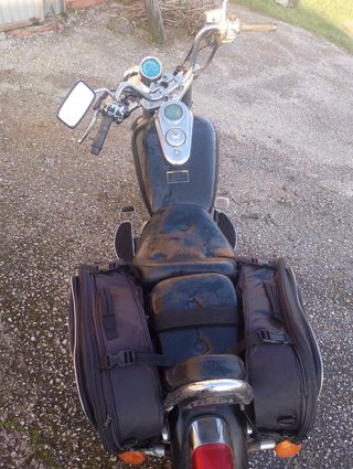 Moto Samada 125 Cruiser Negra
