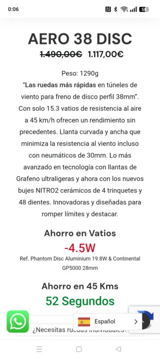 Bicicleta Carretera Ridley Fenix Slic