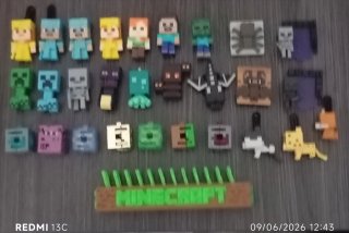 Colección Minecraft Figuras y Bloques