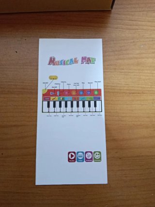 Alfombra Musical Piano 148x60 cm