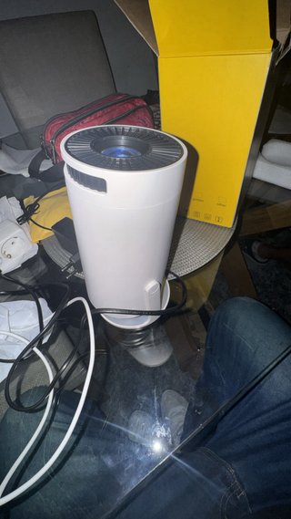 Mini Proyector LED Azul y Blanco