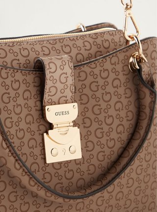 Bolso Guess Marrón y Dorado