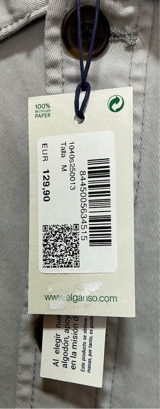 El Ganso Chaqueta sobre camisa  Talla M  L o XL