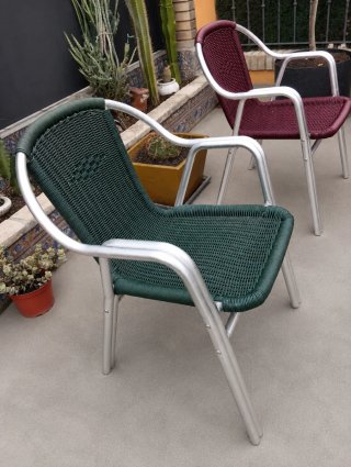 Se venden sillas de terraza jardín