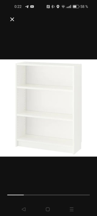Librería Billy Ikea Blanca