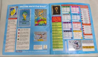 Álbum Panini Mundial Sudáfrica 2010 y Brasil 2014.