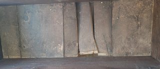 ANTIGUO ARCON O ARCA DE MADERA TALLADA BARROCO