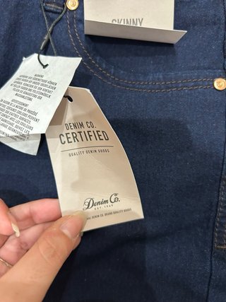 Pantalones vaqueros azul oscuro talla 40