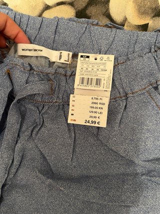 Pantalón Mujer Women'secret Talla XS Azul