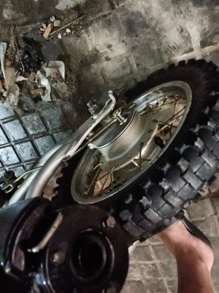 Yamaha TTR50 Motocross Azul/Blanco