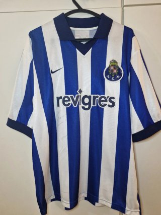 Camisola FC Porto Deco 10 Autografada 2002/03