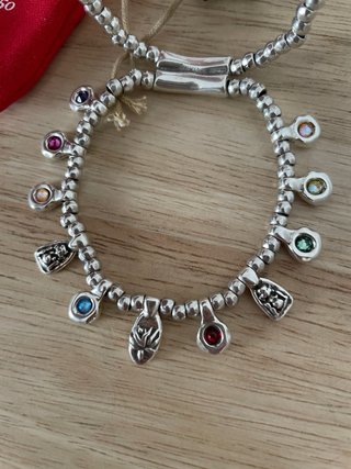 Pulsera Uno de 50 elástica multicolor
