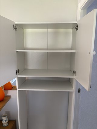 Mueble para lavadora blanco