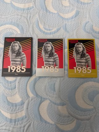 Pack Cartas Stranger Things Max 1985