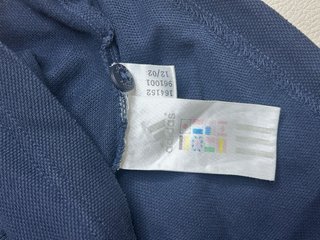 Polo Adidas vintage blu navy - Taglia S